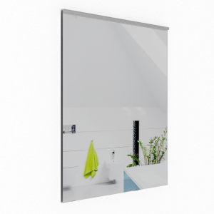 Linea - Miroir rectangulaire avec éclairage LED supérieur