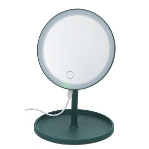 GEA - Round LED backlit makeup table mirror